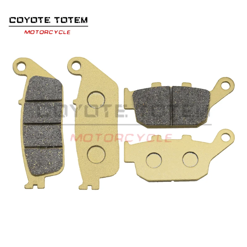 

The front and rear brake pads of motorcycles are applicable to Honda VTR250 NM4 Vultus CB500F CB500X CBR500R
