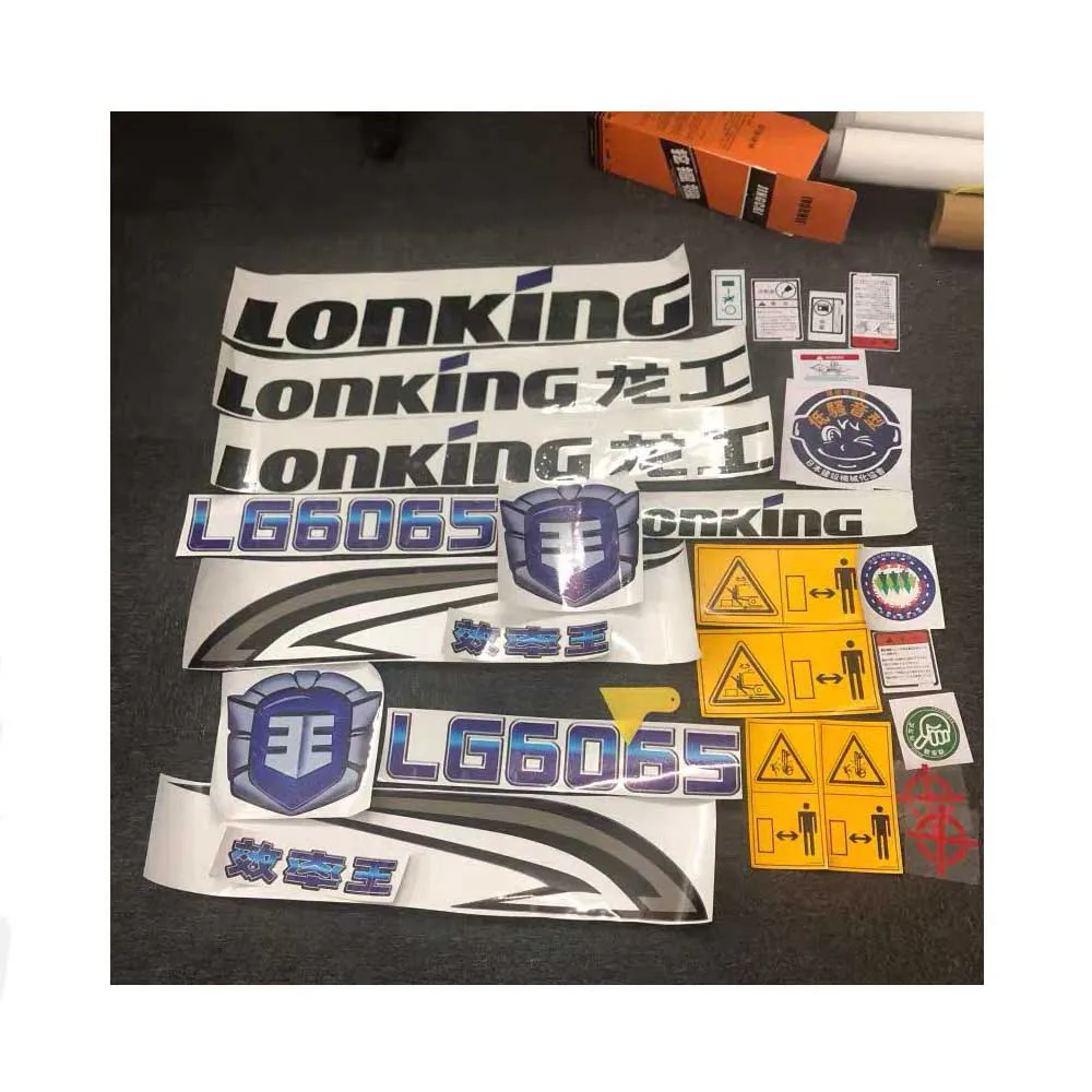 

Excavator Accessories Whole Car Stickers Label Stickers For Longgong LG6150 6235/6225 6060/6065 75 85