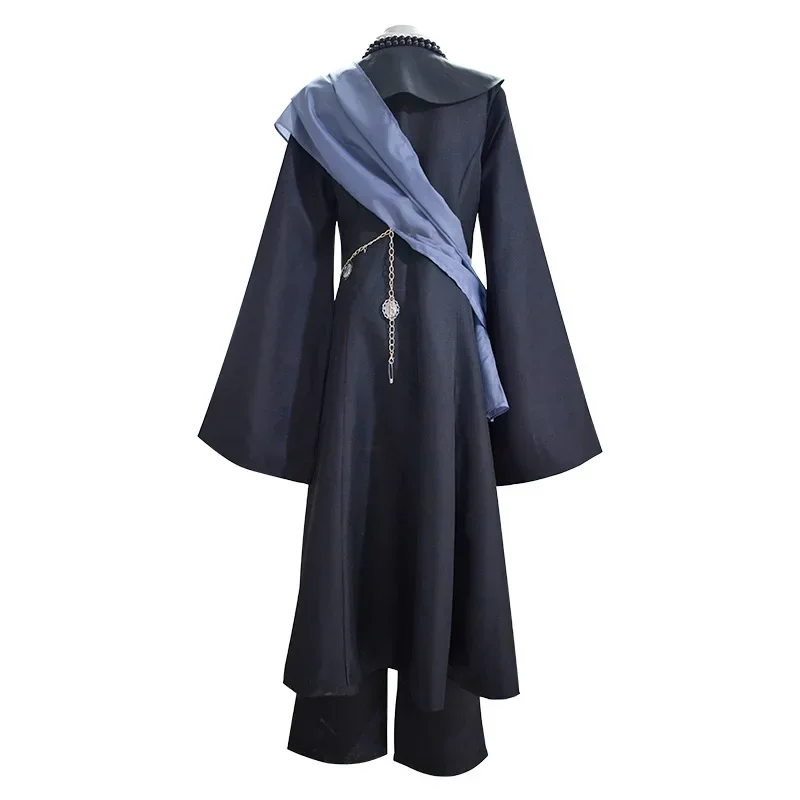 New 2025 Black Butler Kuroshitsuji Undertaker Cosplay Costume Halloween Party Costumes Custom Made Full Set Hat Chain and QAQ3