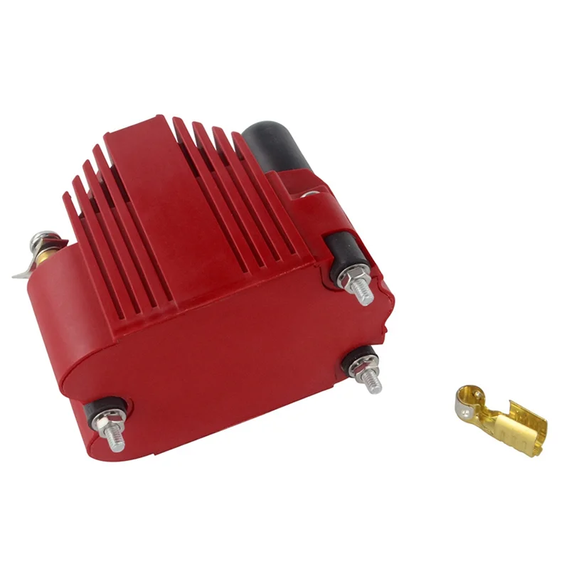 

12V E-Core Ignition Coil Electrical Unit- Universal Car Coil With Connector And Accessories