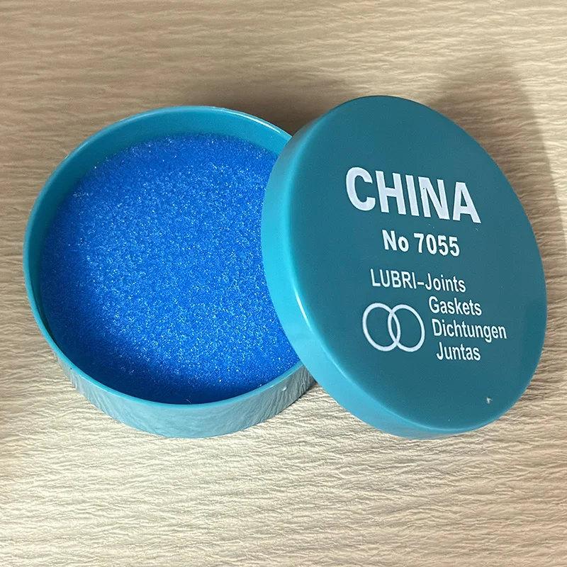 Guarnizione orologio Scatola olio lubrificante NO.7055 CH Scatola olio adatta per guarnizione cassa orologio Scatola impermeabile Guarnizione grasso Lubrificante Orologiaio Riparazione