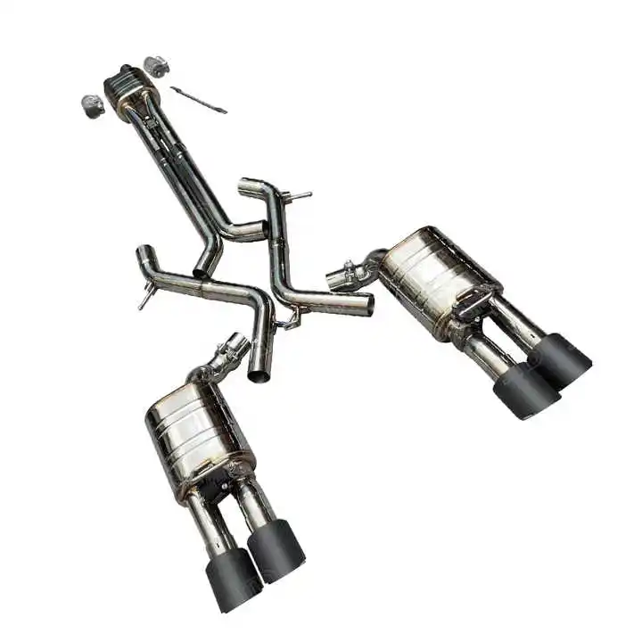 JTLD Prestaties 304SS Rvs Turbo Catback Uitlaat Voor Porsche Panamera 3.6 4.8 970.1 2014-2016 3.0L