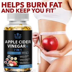 Malic Acid Apple Cider Vinegar for Weight Loss, Detoxification, Digestion, Fat Burning, Appetite Control, Immunity Boost Diet