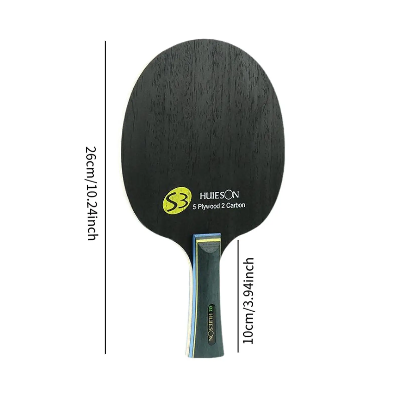 7 Layers Table Tennis Blade Carbon Wood Base Racket for Professional Training and Match Play Sturdy