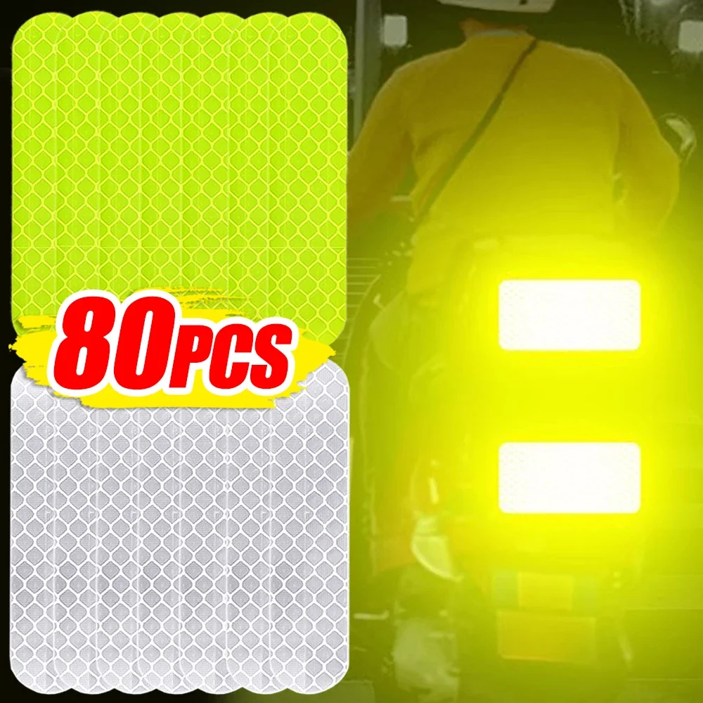 Waterproof High Visibility Reflector Tape Safety Warning Reflective Stickers for Car Motorcycle Helmet Night Safety Driving