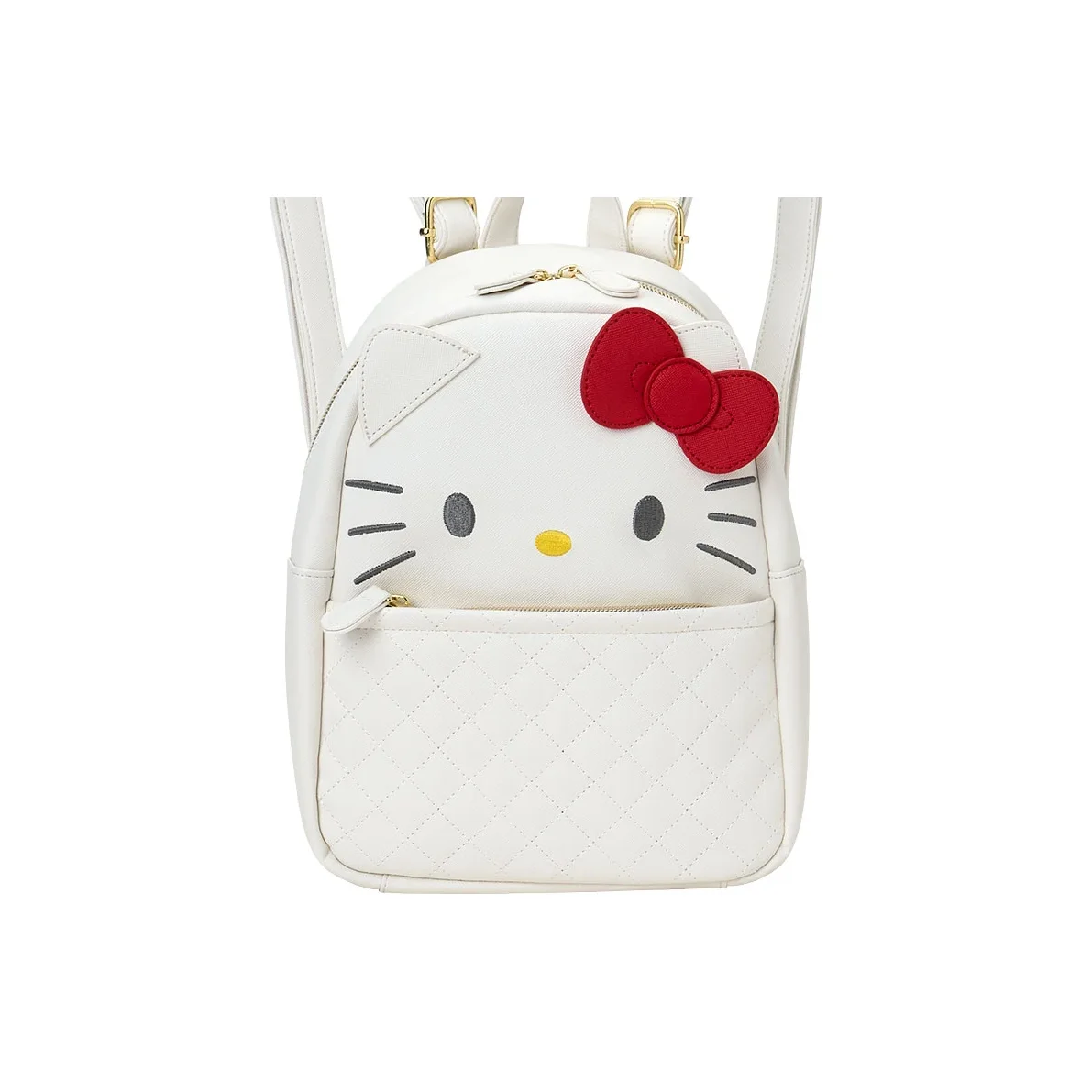 Afbeelding 5: Sanrio Hello Kitty Pu-rugzak dames wit 155322