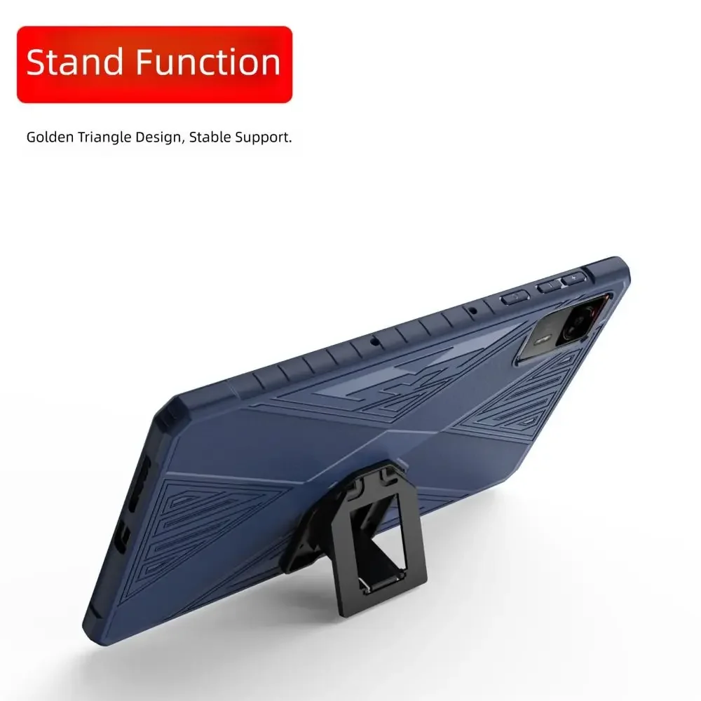 New TPU Tablet Case Shockproof Anti-Scratch Protective Cover with Stand Soft Protective Shell for Lenovo Legion Y700 4th Gen