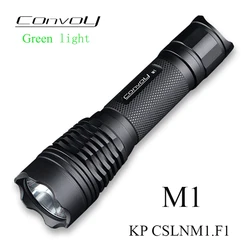 Green light Convoy M1 KP CSLNM1.F1 LED Flashlight Linterna LED Torch 18650 Flash Light Bicycle Lamp High Powerful Light