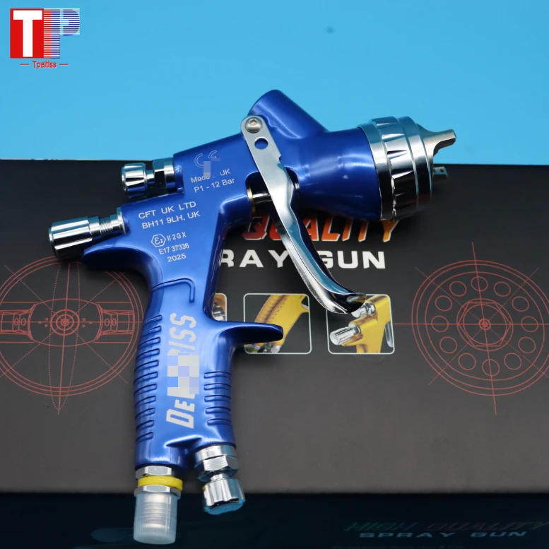 nouveau-pistolet-de-pulverisation-pro-pistolet-de-peinture-t110-te20-13mm-18mm-buse-glod-avec-tasse-de-melange-pistolet-de-pulverisation-d'air-a-base-d'eau-aerographe