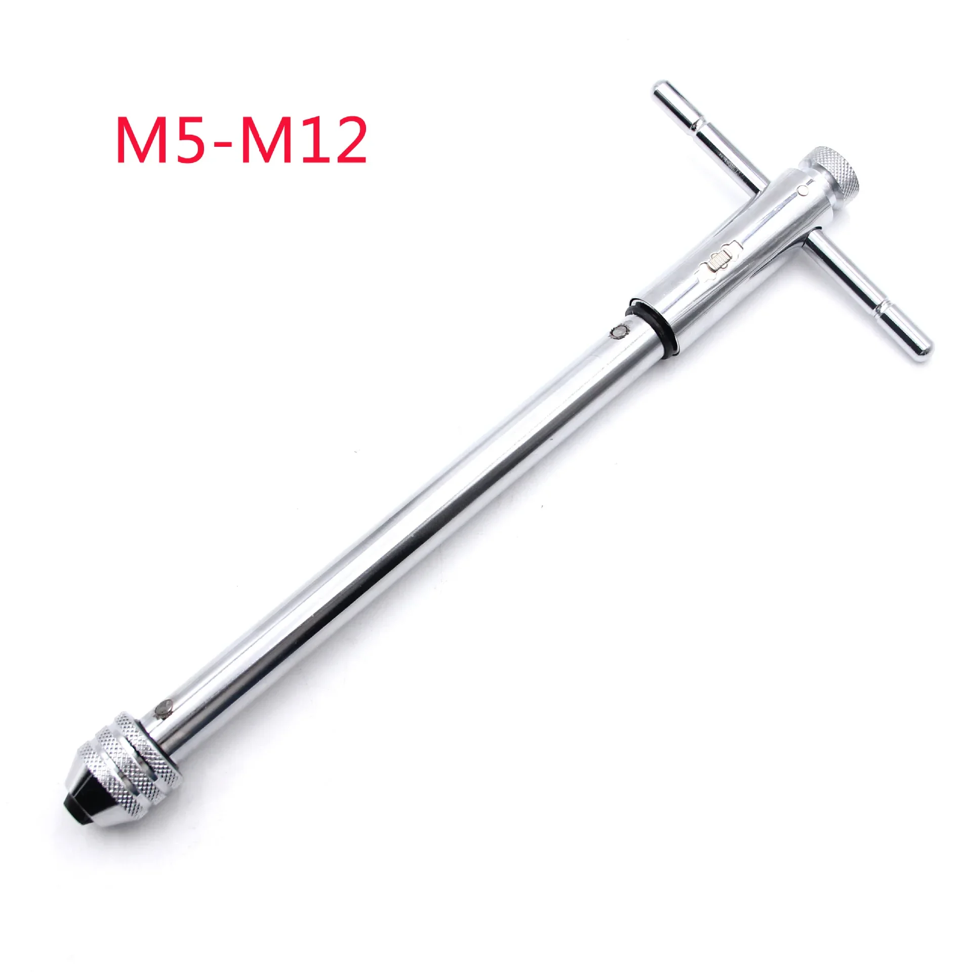 M3-M8 Adjustable Ratchet Hand Tap Wrench M5-M12 Extended Tapping Forward and Reverse Tapping Tool Accessories