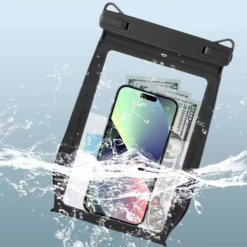 Floating Airbag Waterproof Swim Bag Phone Case For iPhone 11 12 13 14 Pro Max Samsung S23 S22 Xiaomi 13 Huawei P30 20 Lite Cover