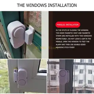Home Security Alarm System Standalone Sensors Wireless Door and Window Alarm Security Burglar Alarm Set best sale