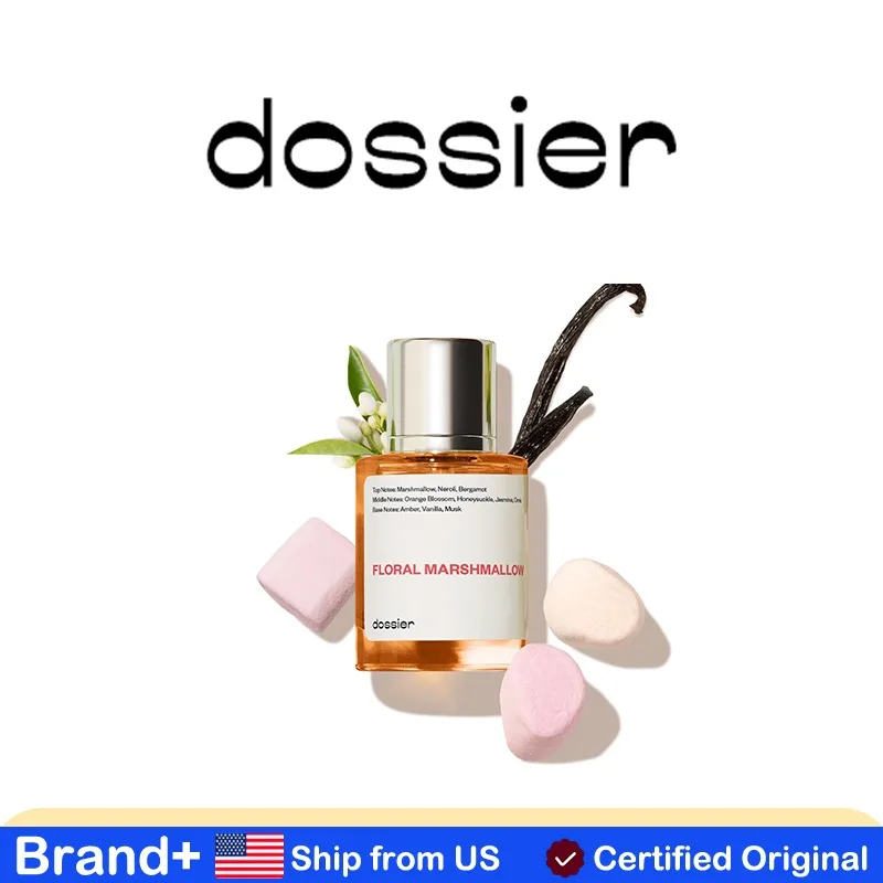 

Парфюмерная вода Dossier Eau De Parfum Floral Marshmallow, стойкий арабский цветочно-фруктовый аромат, натуральный, 100 мл