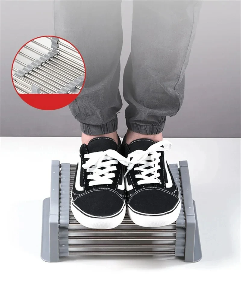 Kitchen Sink Drain Rack Stainless Steel Extendable Dish Drying Rack Drain basket Fruit Vegetable Washing Drainer Storage rack image 5