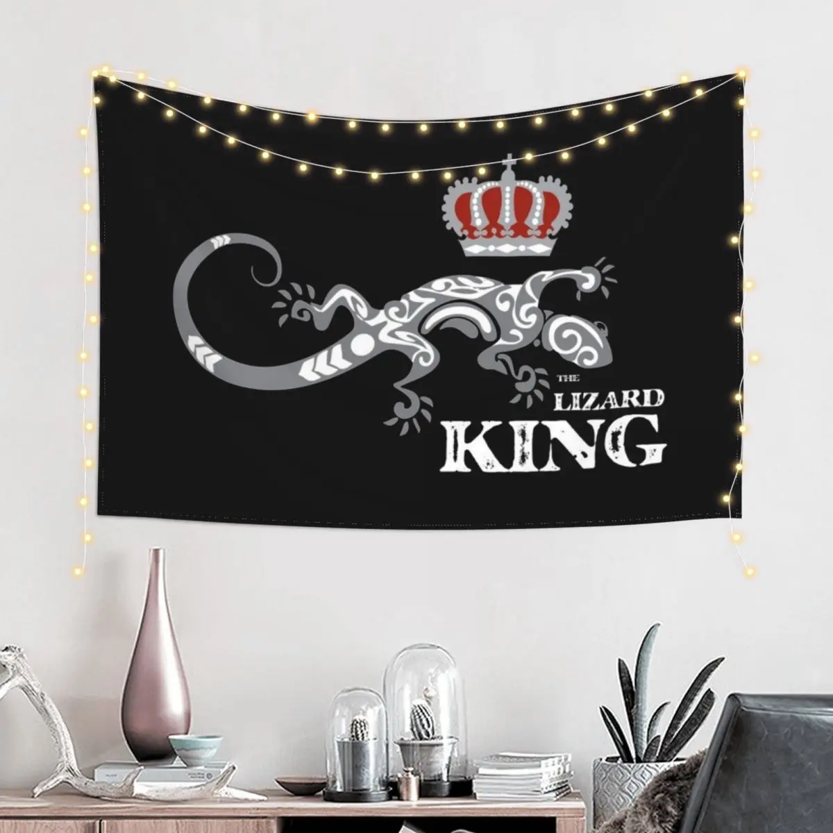 

Lizard King Jim Morrison The Doors Classic rock Design Tapestry Room Decor Aesthetic Home And Comfort Decor Tapestry