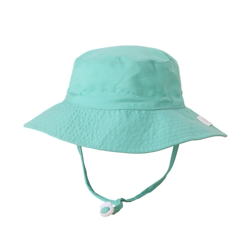 Summer Baby Girls Hat Beach Sun Caps Travel Boys Fisherman Caps Outdoor Children Bucket Hats Cotton Toddler Baby Hats