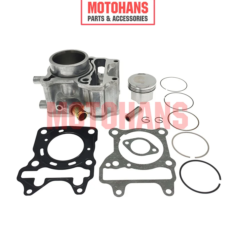 BX24030094 52.4MM BORE CYLINDER KIT FOR HONDA SH125 AD I ABS ANC I MODE PCX125 CLICK125I FORZA125 12100-KZR-600  Honda SH 125 A