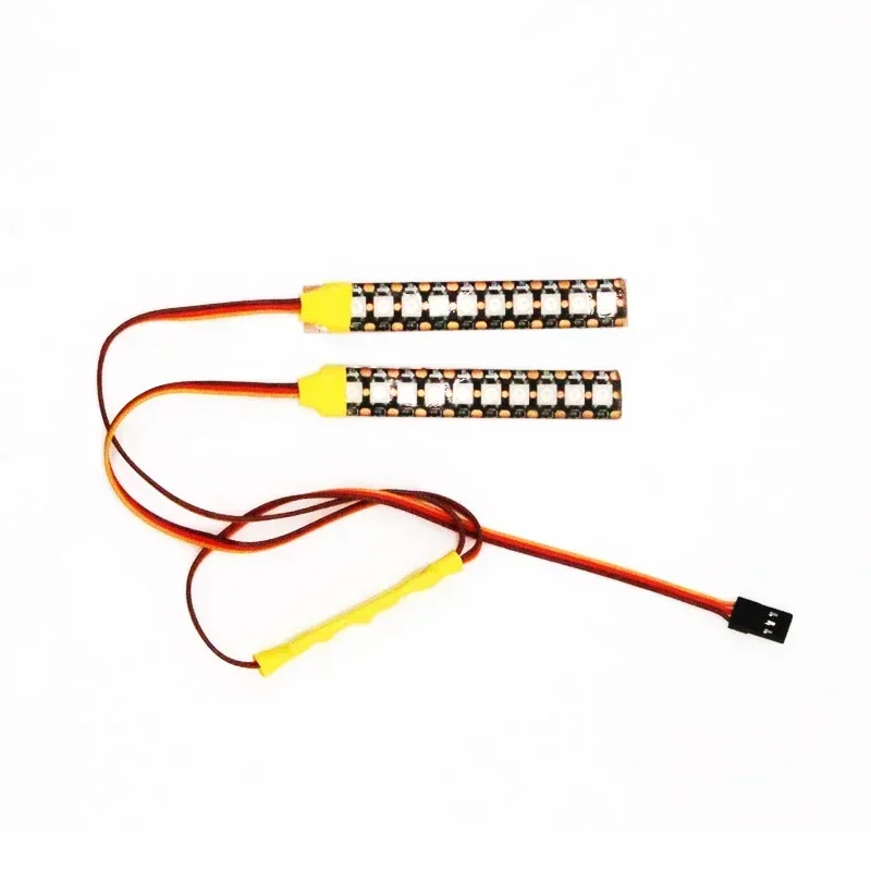 โครงรถดริฟท์อุปกรณ์แต่งรถ RC LED ทำให้ตาพร่าไฟโคมไฟสำหรับ1/10 1/8 trxs Trx4 TRX-4 D90 SCX10แนวแกน D110