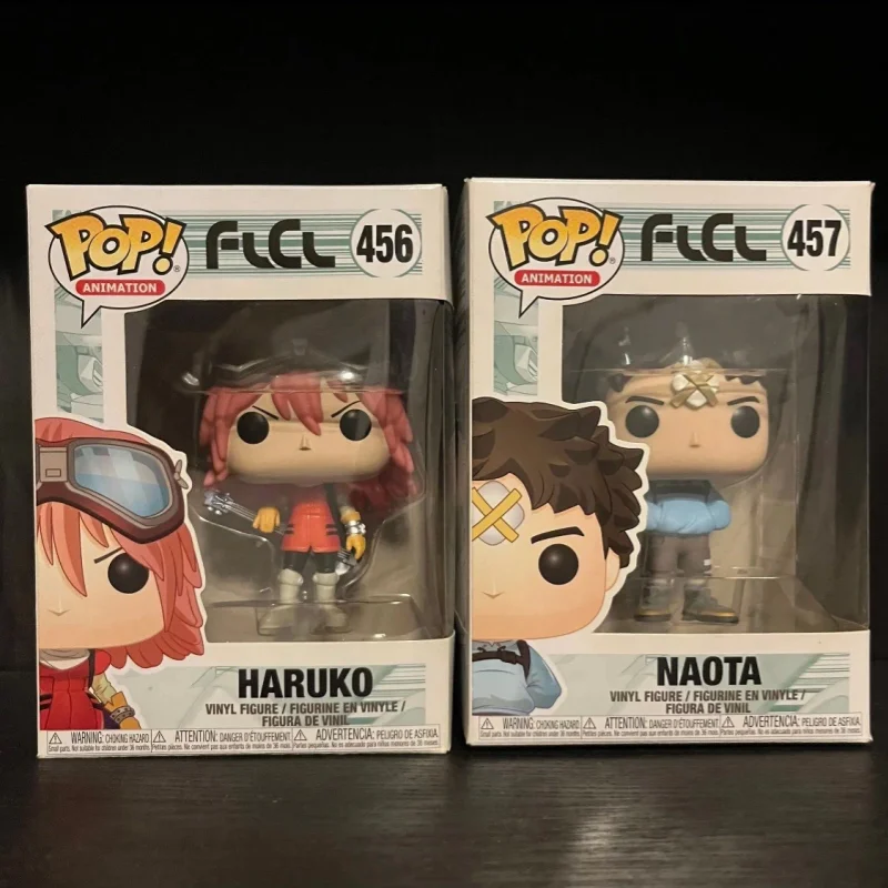 Funko Pop Original de FLCL: Mamimi y Takkun # Figura de Acción 459 Naota # 457 Canti # Muñeca de Juguete de Edición Limitada 458, Coleccionable, para Regalo