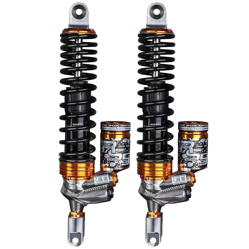 RS5 High Quality New Rear Shock Absorber 380/405MM for Fosha 350/250/300 and XMAX300 Universal Motorcycles
