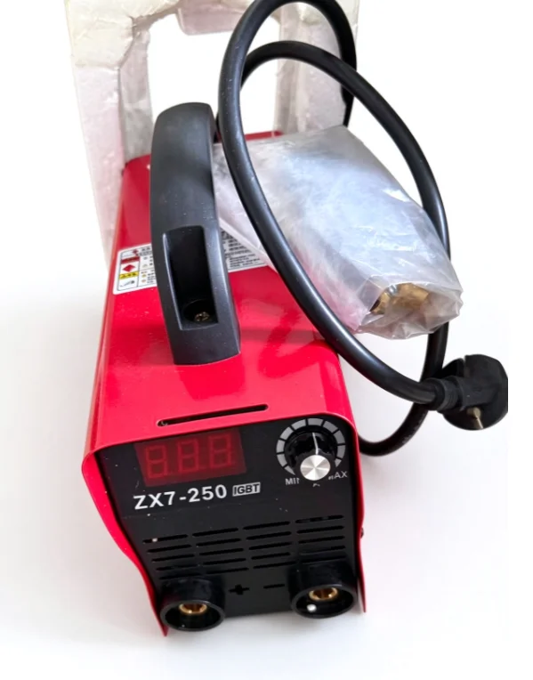 220V Inverter Arc Electric Welding Machine 20-250A IP21 IGBT MMA ARC Welder Digital Display ZX7-250