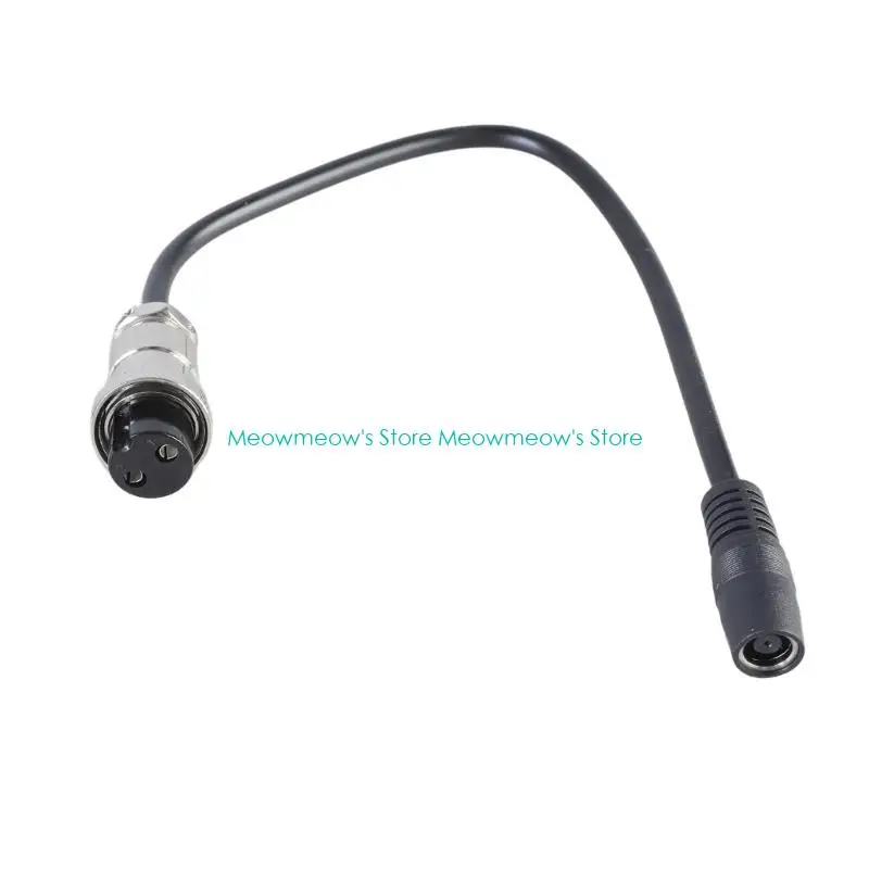 W91A 7.9x0.9mm إلى GX20 خط الطاقة المحول 150W