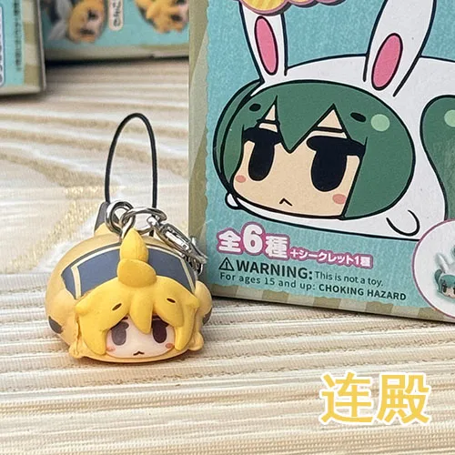 Vocaloid Hatsune Miku Len Rin PVC Mini Figur Modell Puppe Spielzeug Tasche Kleiner Anhänger Schlüsselanhänger Zubehör Geschenk