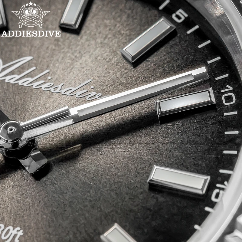 

ADDIESDIVE Новые кварцевые часы для мужчин AD2073 с сапфировым стеклом и AR-покрытием, водонепроницаемые до 100 м, светящиеся, VH31, мужские наручные часы 36 мм, спортивные мужские часы