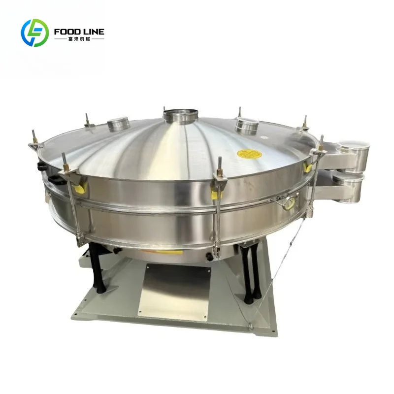 High Quality Ultrasonic Vibrating Sieve Stainless Steel 1-12 Tons Food Processing 90-95% Efficiency OEM Customized