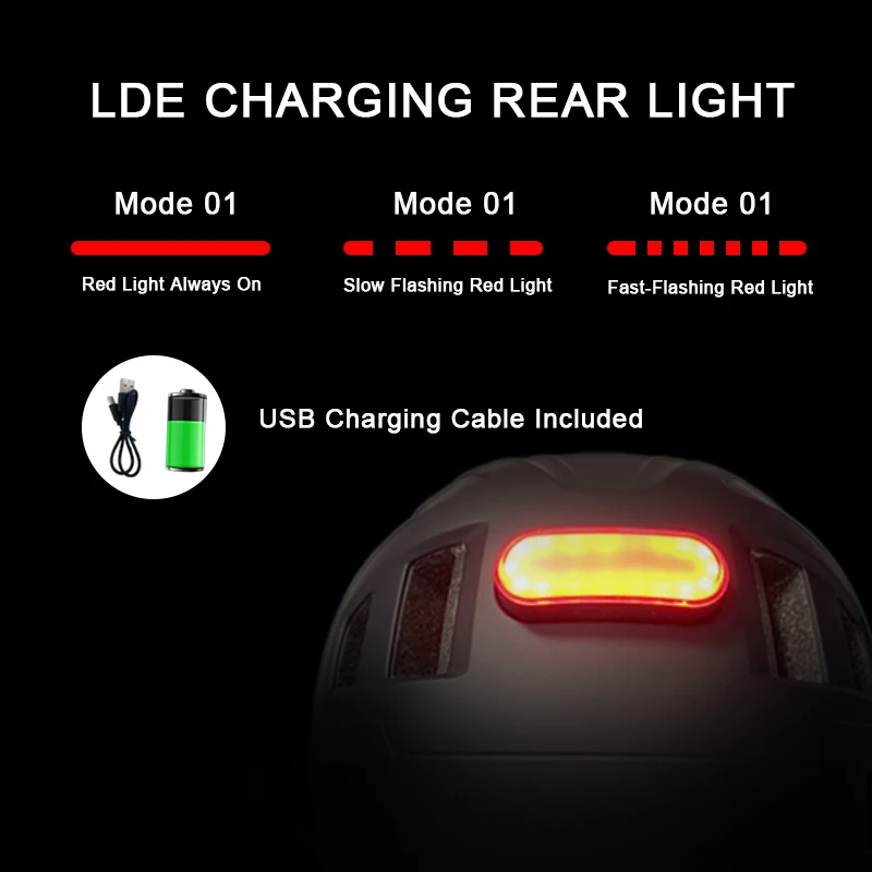 Direct Sale CE Cycle Helmet Ebike With Magnetic Len And Knob Len Removeable Adult Bicycle Helmet Light LED Rechargeable