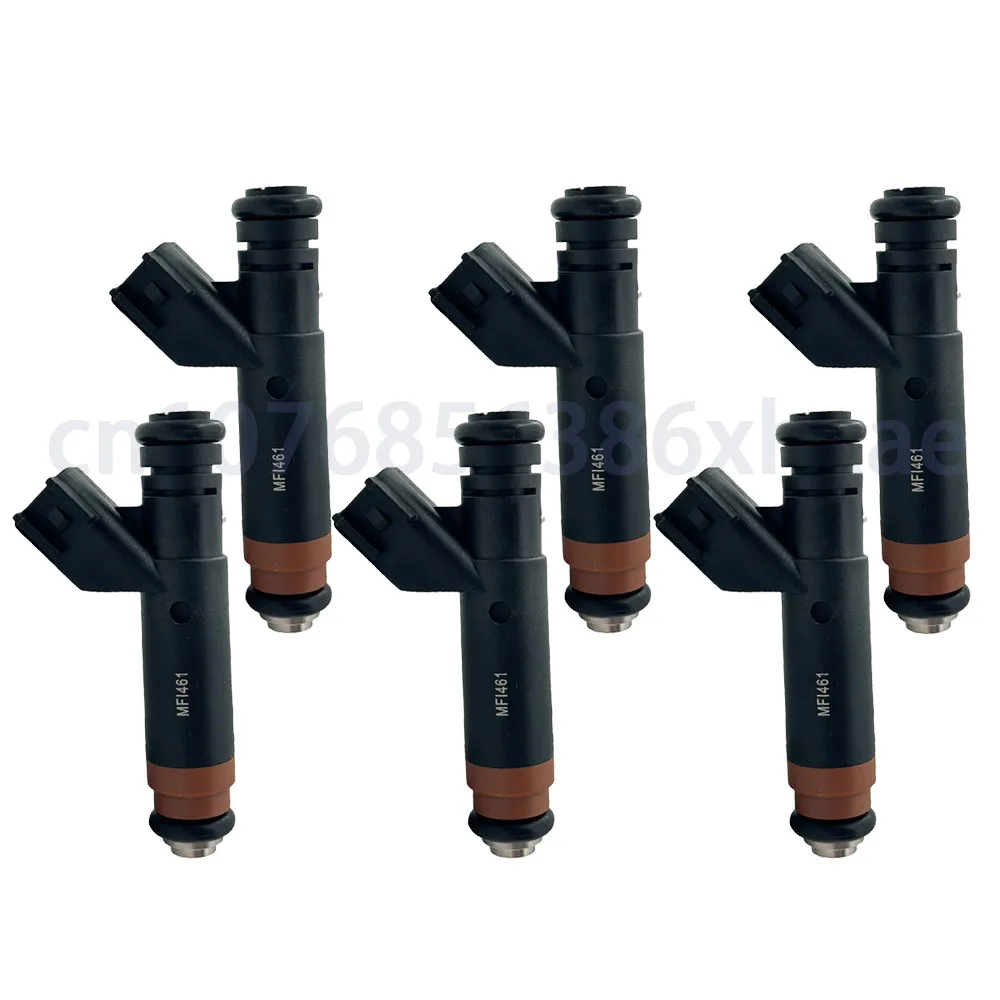 

6pcs Fuel Injectors For FORD ESCAPE TAURUS EXPLORER MUSTANG MERCURY MOUNTAINEER SABLE MARINER 2006-2010 4L8Z9F593AA MFI461