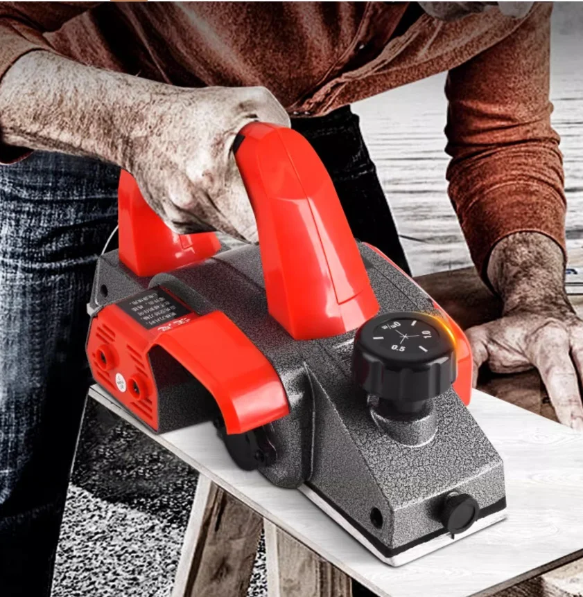 220V Woodworking portable electric router wood milling carving slotting household press planer
