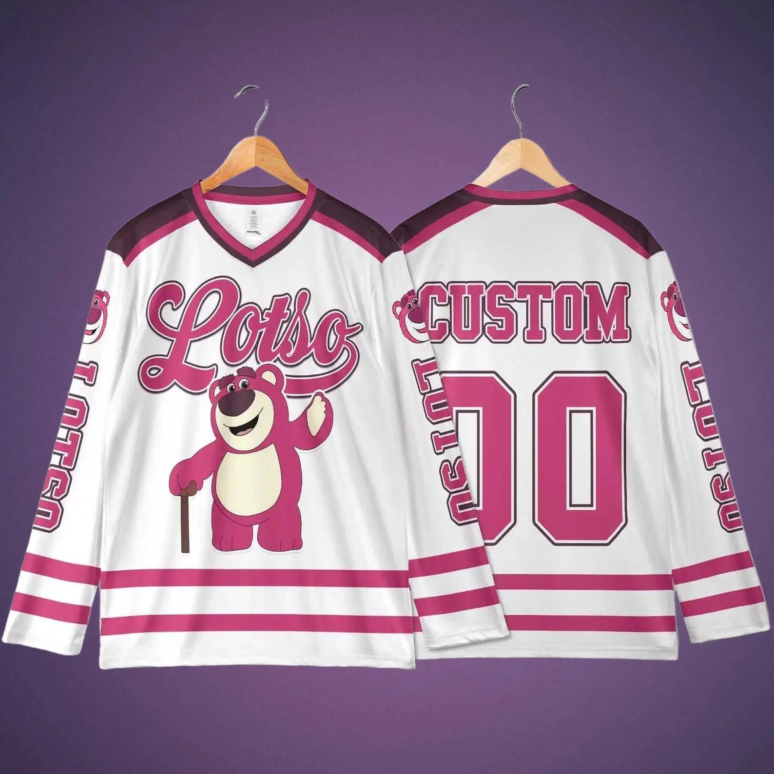 

2025 Disney Aurora Elsa and Ariel хоккейная майка 3D мужская толстовка с длинными рукавами модная хоккейная майка для командных видов спорта