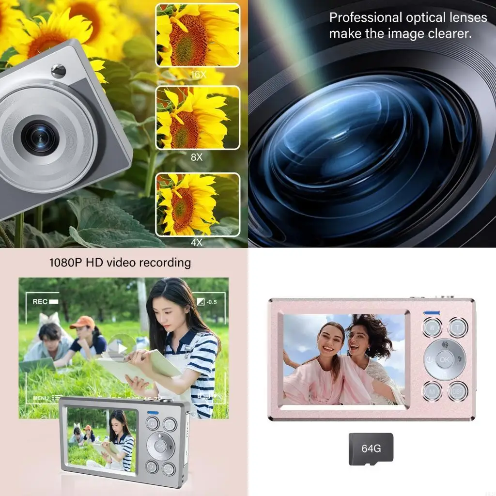 

462E Digital Camera Double Screens 5000 Вт с высоким разрешением.