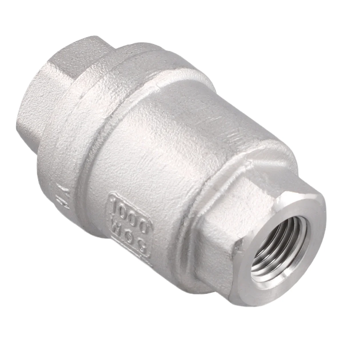 Hot sale 304 Stainless Steel Vertical Check Valve H12 Water Pump 1/4 Inch Water Pipe One-Way Valve DN8