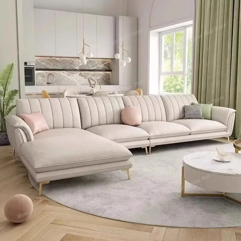 Couch Aesthetic Living Room Sofas Nordic Minimalist Recliner Modern Lounge Living Room Sofas Sponge Divano Trendy Furniture