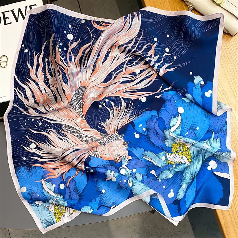 100% Real Silk Scarf New Natural Shawl Wraps Women Ladies Fashion Scarves Foulard Bandana Square Headband Hijab Pashmina