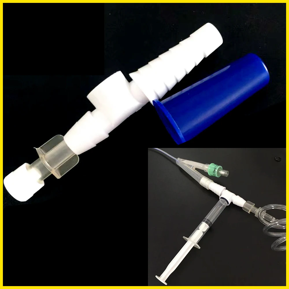 Pet Animal Care Dual -cavity Urethra Washing Device Connect With Cat Urinary Bags Bilateral Urethra Catheter