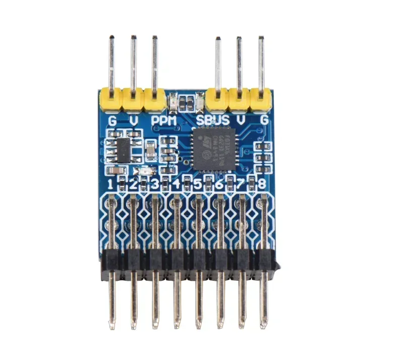 JHEMCU SPP 8CH Signalwandler | SBUS/PPM/PWM-Ausgang | Kompatibel mit Flysky IA6B & Frsky X8R für RC-Flugzeuge & FPV-Drohnen – Detail 4