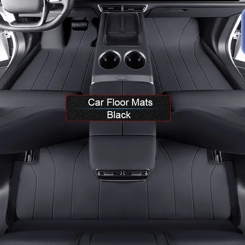 

Custom Nappa Leather For LI AUTO L6 2025-Present Anti-Slip Car Foot Protect Mat Auto Luxury Waterproof Floor Pad Accessory