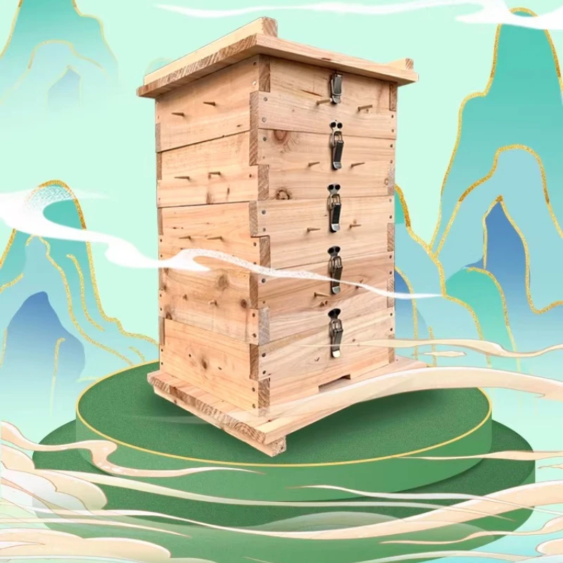 Automatic Bee Cell Beekeeping Articles Flowing Hive Bzhіlnitsky Glue Apicultura Apiculture Bjolie Beecolves Bees Material Apidea