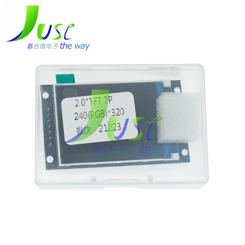 TFT OLED LCD Display Drive Module, Dot-Matrix SPI Interface para Arduino, Full Color, 2.0 "Drive IC, ST7789V, 240RGBx320