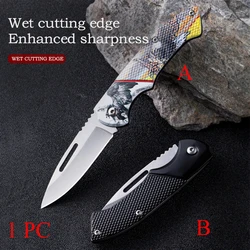 1PC,Folding Knife Stainless Steel Folding Fruit Vegetable Peeling Paring Knife Cooking knife Portable Knife Kitchen knife