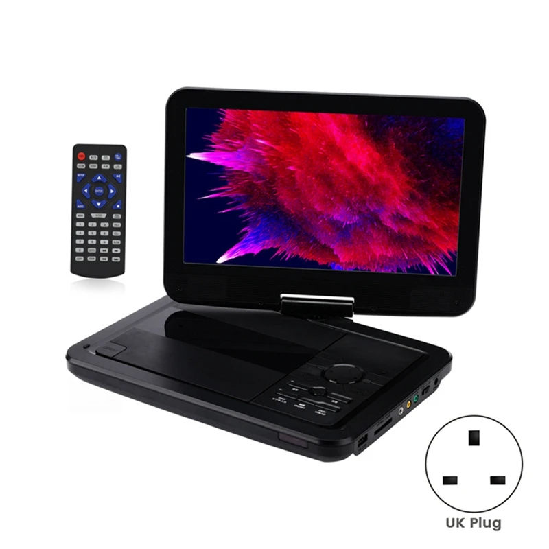 2500mah player 10 polegadas móvel portátil dvd player multifuncional conveniente estável cd player-A38R