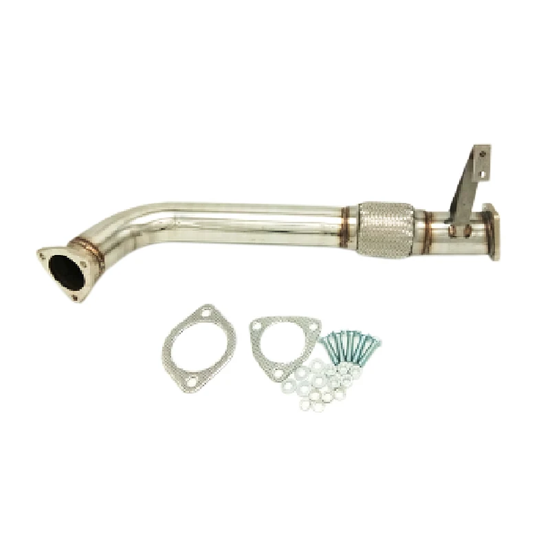 Exhaust Downpipe with Flex for NISSAN 240SX 89-94 S13 95-98 S14 3