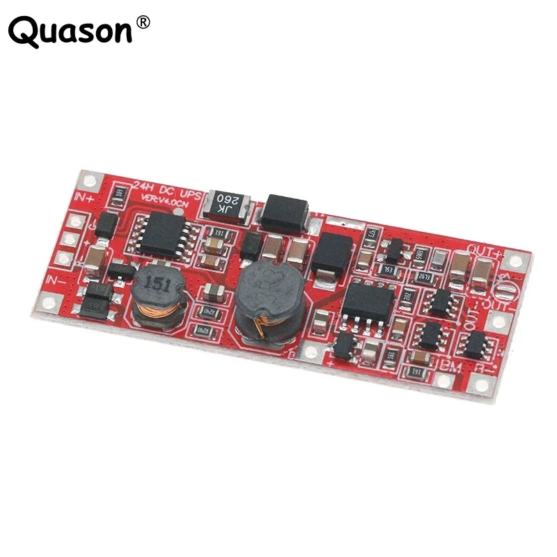DC 12V/15V 24W 1A UPS Power Supply Module Uninterruptible Power Control Board 2S V4.0CN Charging Step Up Protection Module