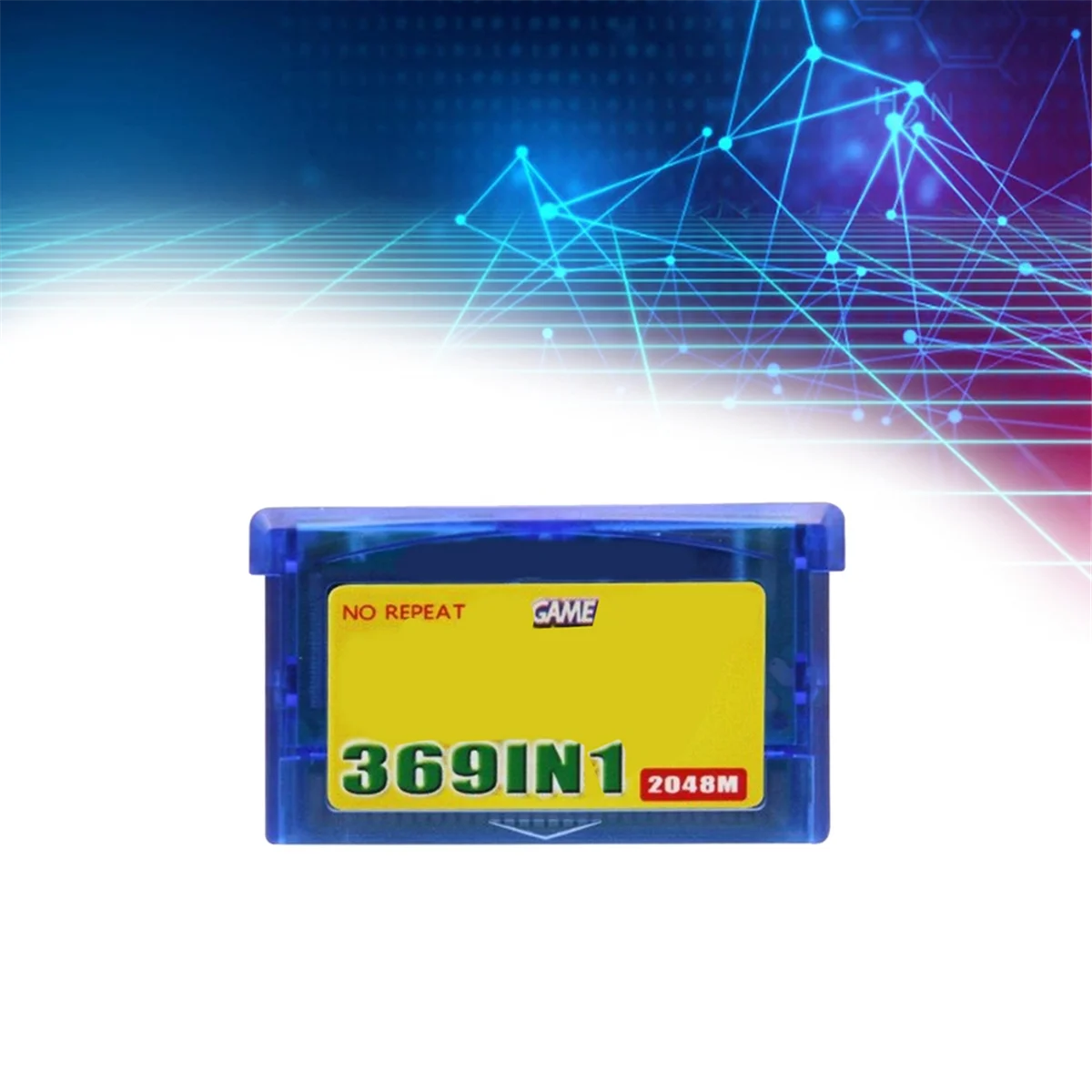 369-In-1 Game Cartridge for GBA Game Boy Advance Video Game Console Card English Combined Card