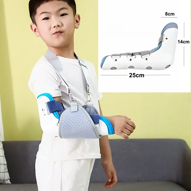

Arm Sling Shoulder Injury Brace for Kids,Children Elbow Support Brace with Strap,Wrist, Elbow,Clavicle Fracture Post-Surgery