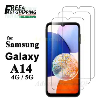 Ochranný kryt obrazovky pro Samsung Galaxy A14 5G 4G z tvrzeného skla HD, křišťálově čirý 9H, vysoký hliník, antireflexní 10 nejlepší prodej LCD displej Itel A14 - №9