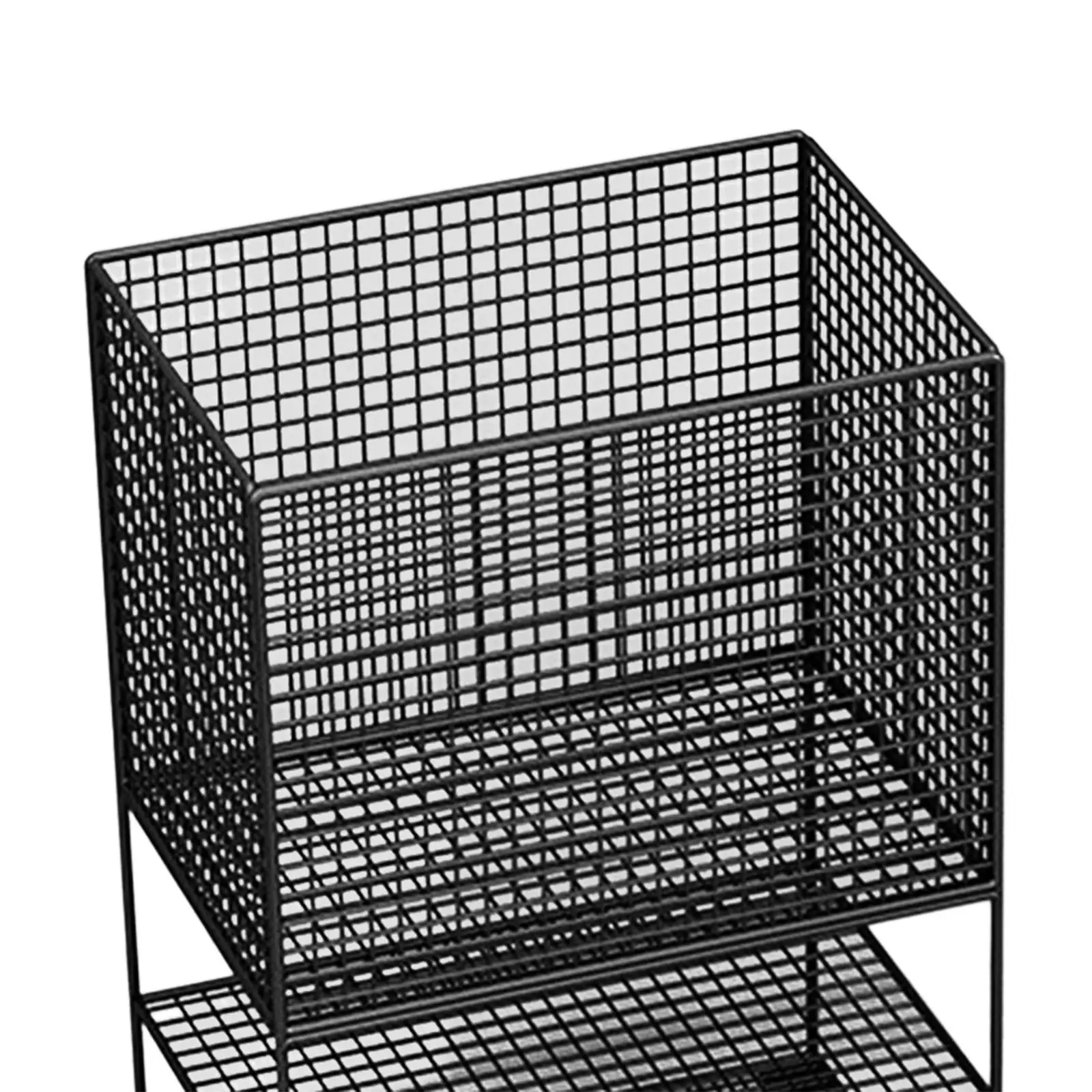 Yoga Pad Storage Organizer Iron Stand with Wheels Fitness Home Gym Storage Solution for Keeping Equipment Tidy